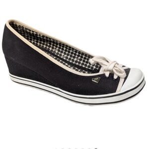 ROXY Piper Canvas 2000’s Wedge Slip-On